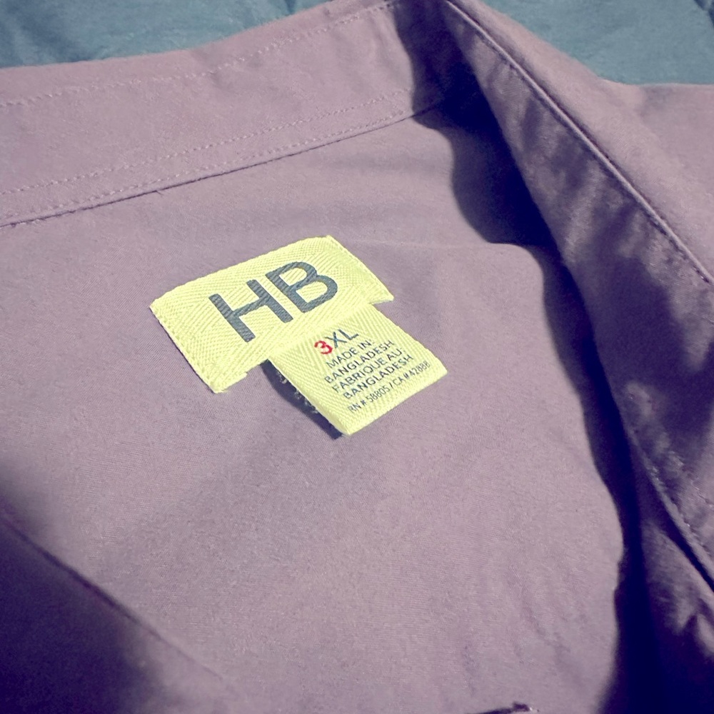 HB (Harbor Bay) from DXL. Very Purple in Color. 3XL
